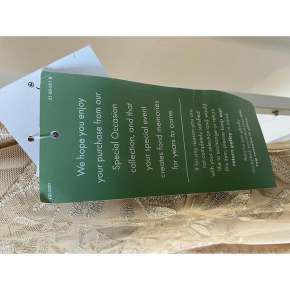 J Taylor  Special Occasion Women's Midi Dress Size 6 Holiday or Bridal - Picture 3 of 8